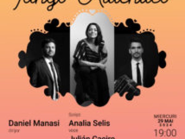 Analia Selis: „TANGO AUTÉNTICO” – concert în cadrul turneului național aniversar, 20 de ani de carieră artistică și 10 ani de tango