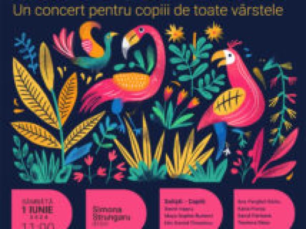 JAZZ FOR KIDS: concert de 1 iunie, pentru copiii de toate vârstele !